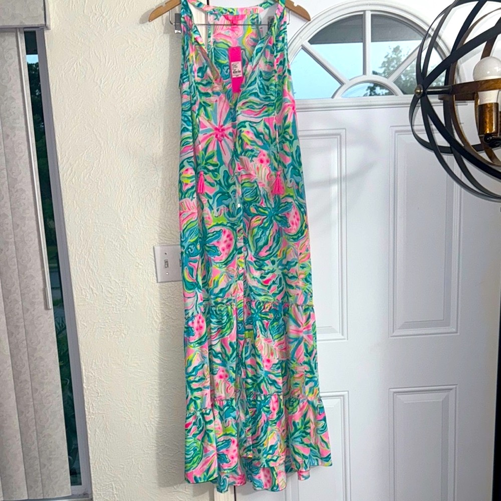 Lilly Pulitzer One in a Melon Maxi Dress
